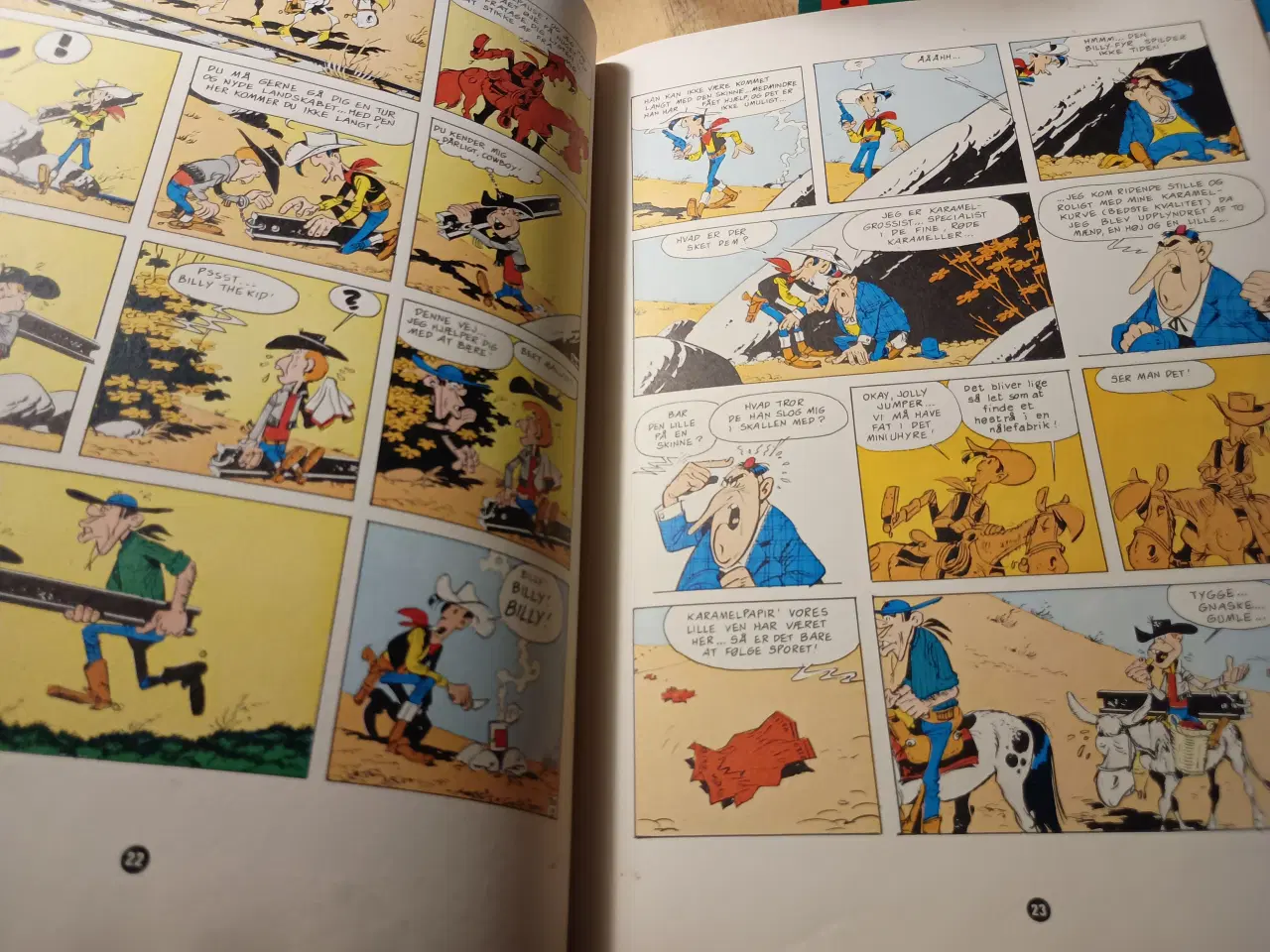 Billede 4 - Lucky Luke, Billy The Kid Får Eskorte.