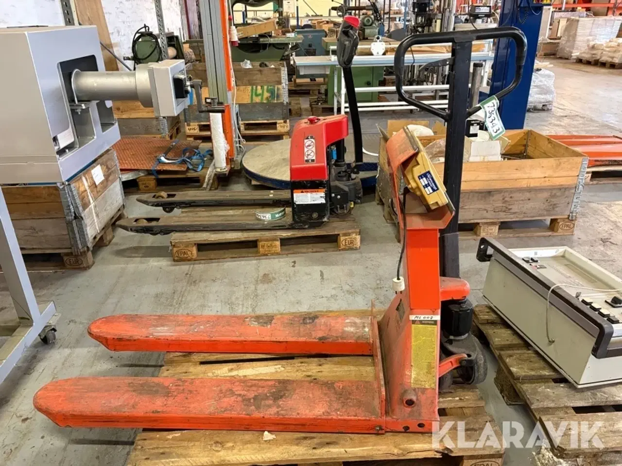 Billede 2 - Palleløfter GS ISO9001 - med vægt