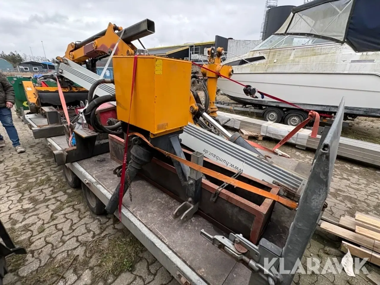 Billede 8 - Sidemonteret rabatklipper med beslag Fm