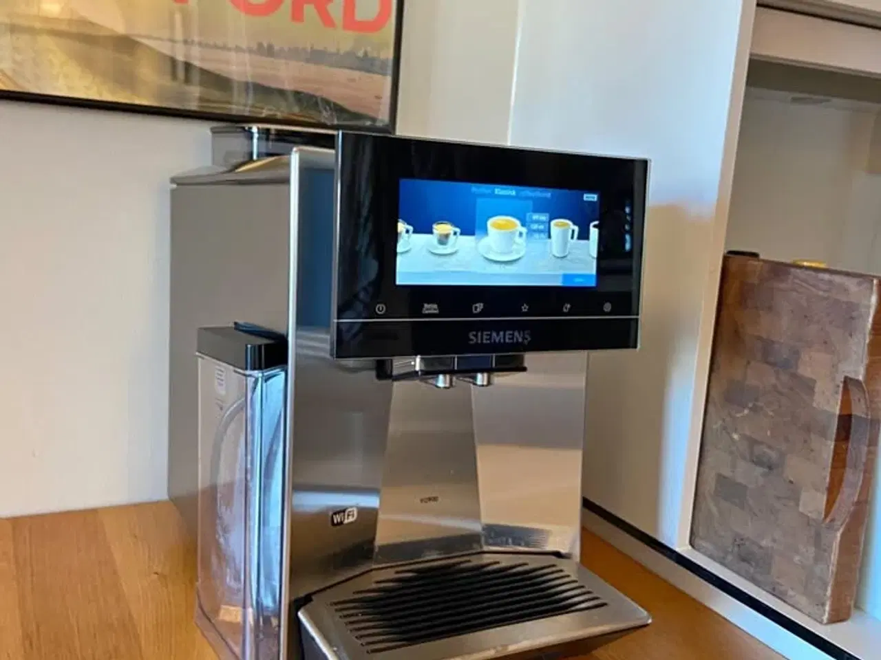 Billede 1 -  Siemens EQ900 fuldautomatisk espresso-/kaffemaski