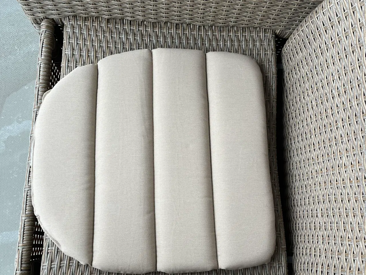 Billede 1 - Hynde til havestol beige - som nye