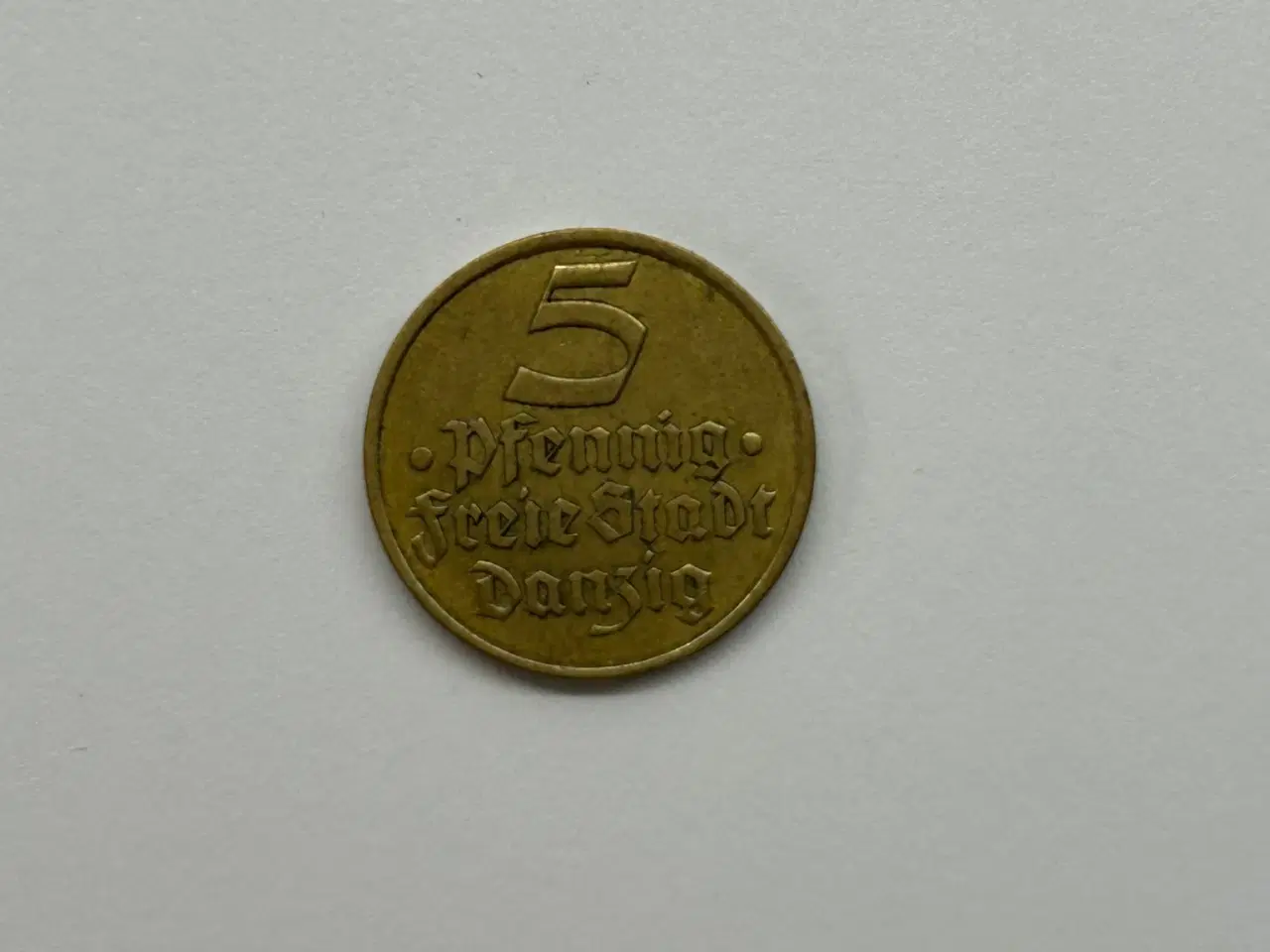 Billede 1 - 5 Pfennig Danzig 1932