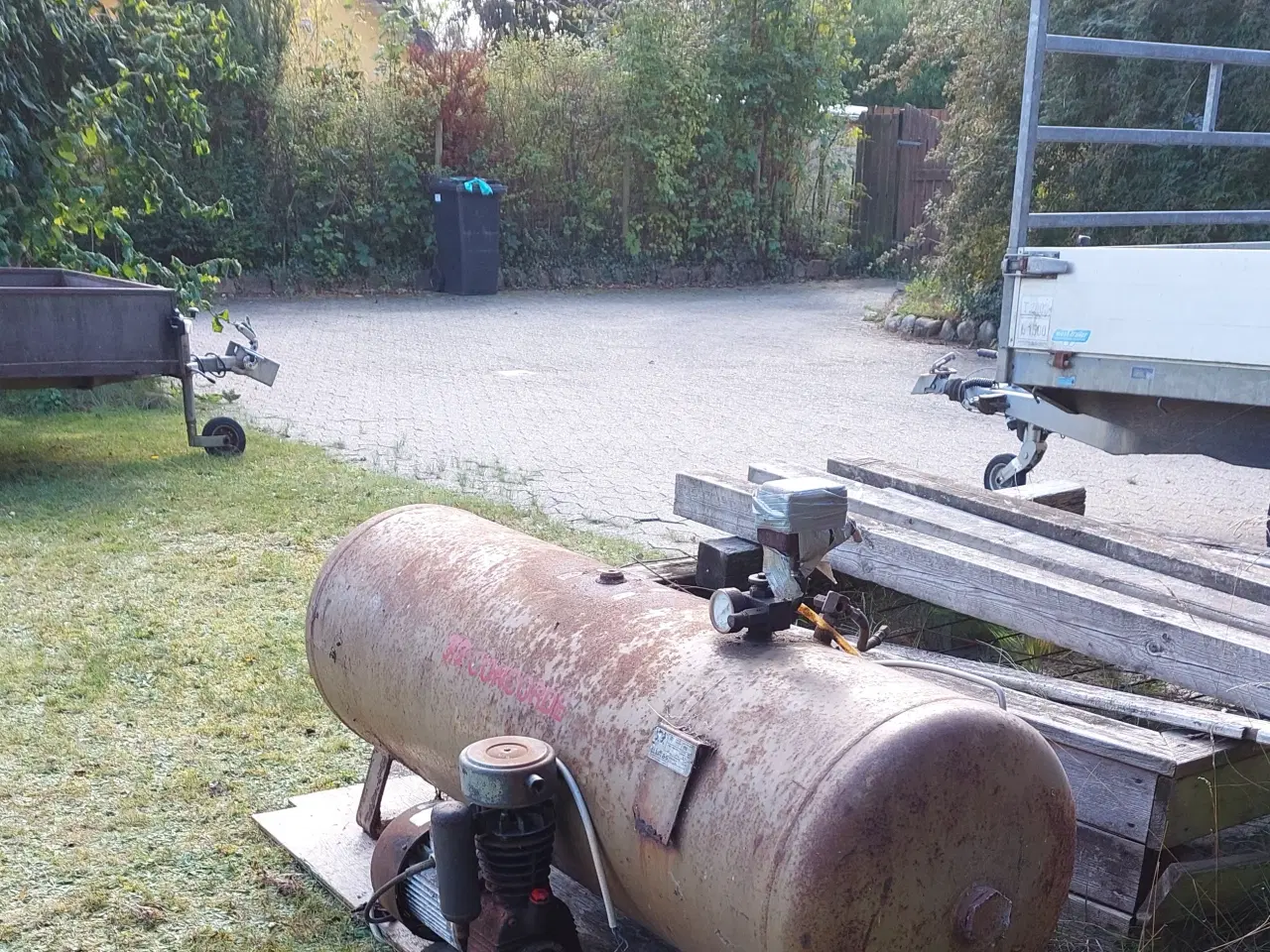Billede 2 - Tryktank fra FF kompressor 300l 11 atm.