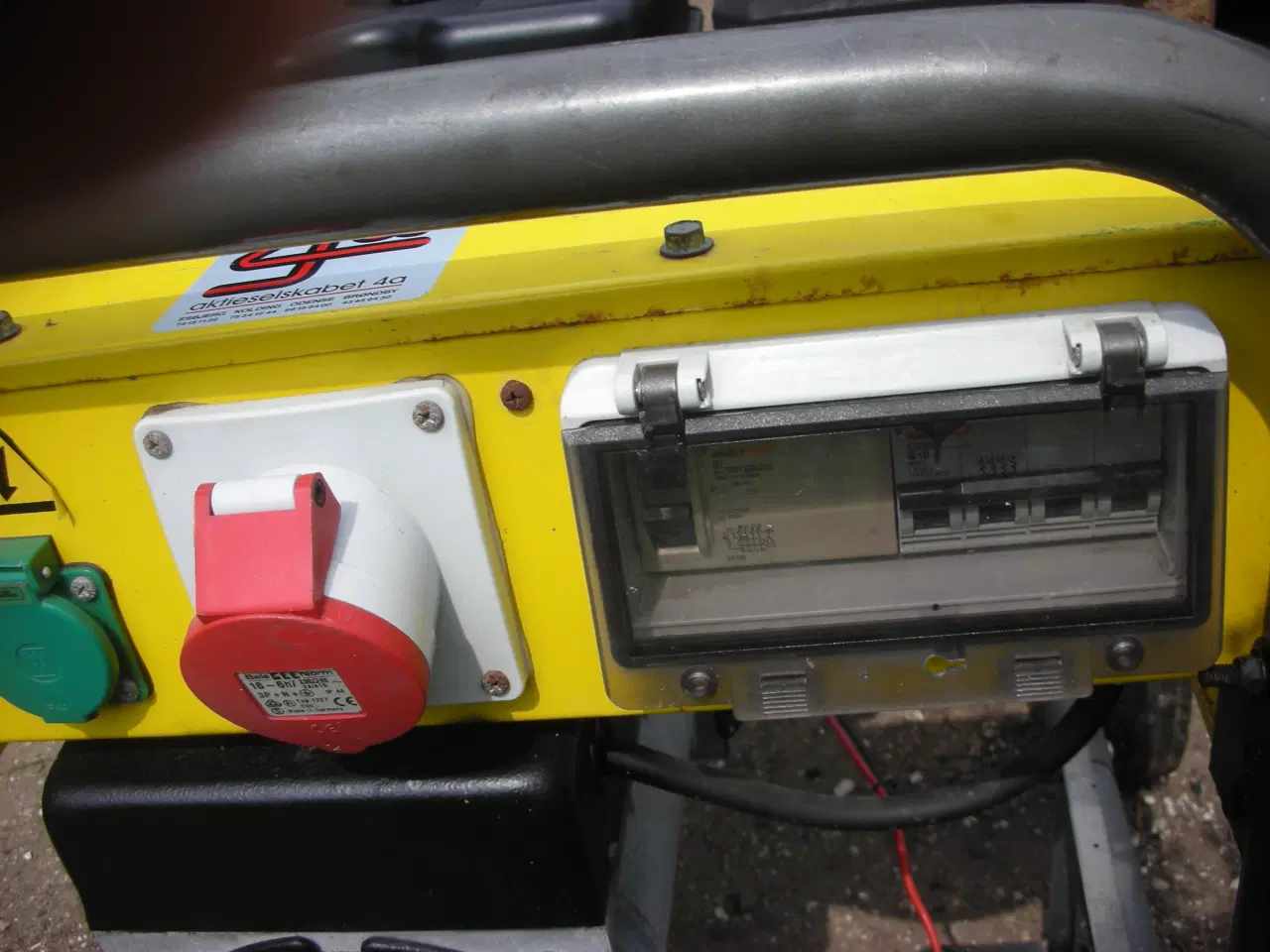 Billede 2 - 400/230v generator.7500.