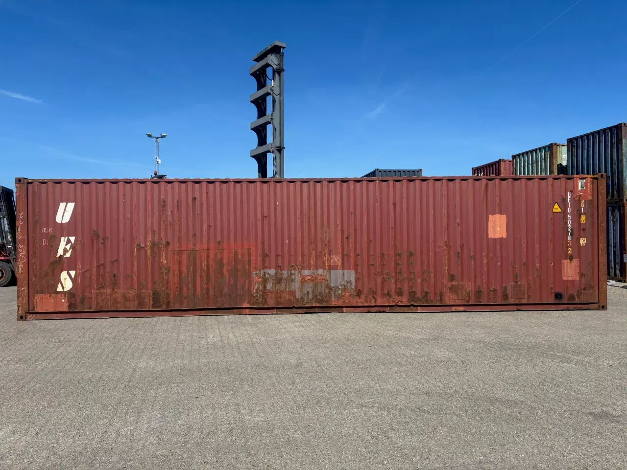 Billede 3 - Brugt 40 fods HC container - ID: UETU 503783-2