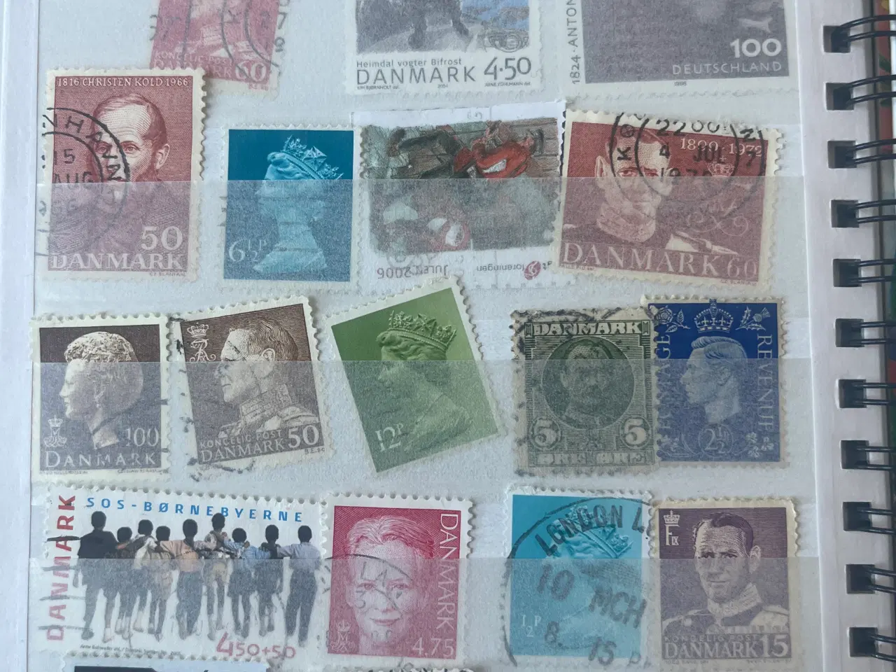 Billede 4 - Frimærker fra diverse tider og lande