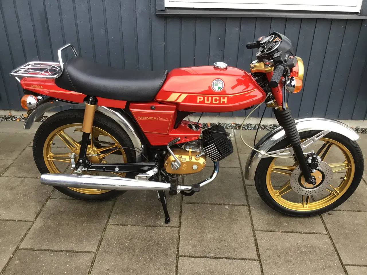 Billede 1 - Puch Monza 3 gear genemrenoveret 