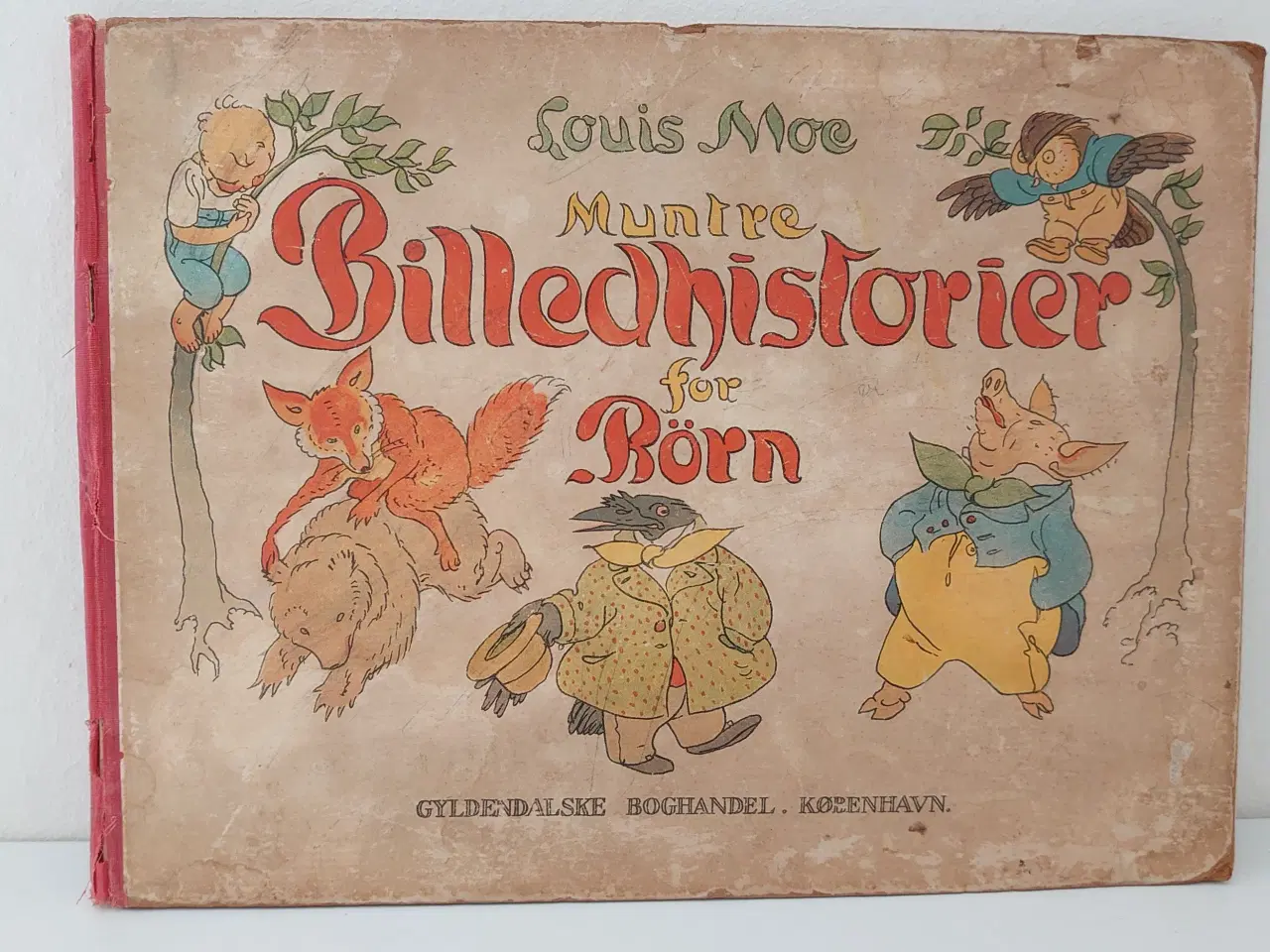 Billede 1 - Louis Moe: Muntre Billedhistorier for Børn. 1921