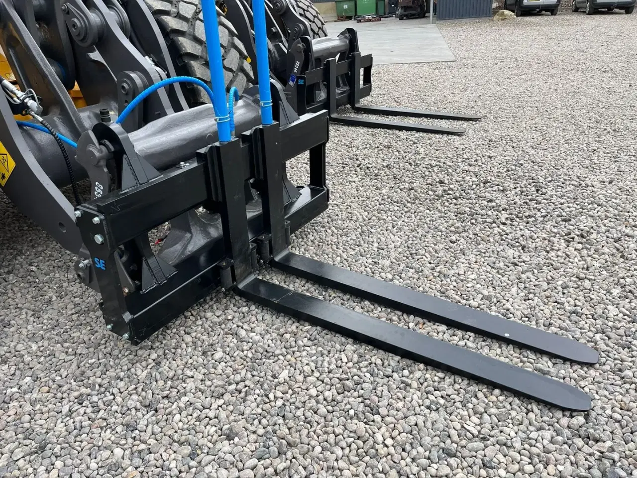 Billede 3 - Volvo Pallegafler Hydraulisk 5Tons pallegafler med Volvoskifte, hydraulisk gaffelflyt og 1,5m slæde
