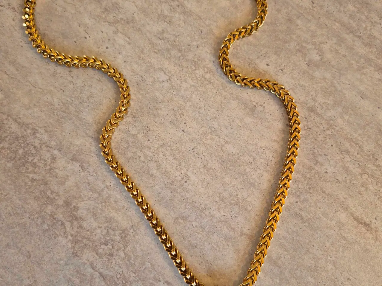 Billede 5 - Goldfilled rope eller franco kæde med medusa