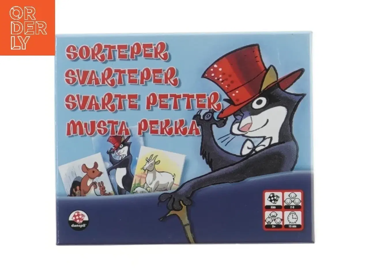 Billede 1 - Kortspil Sortepeter fra Danspil (str. 17x14 cm)