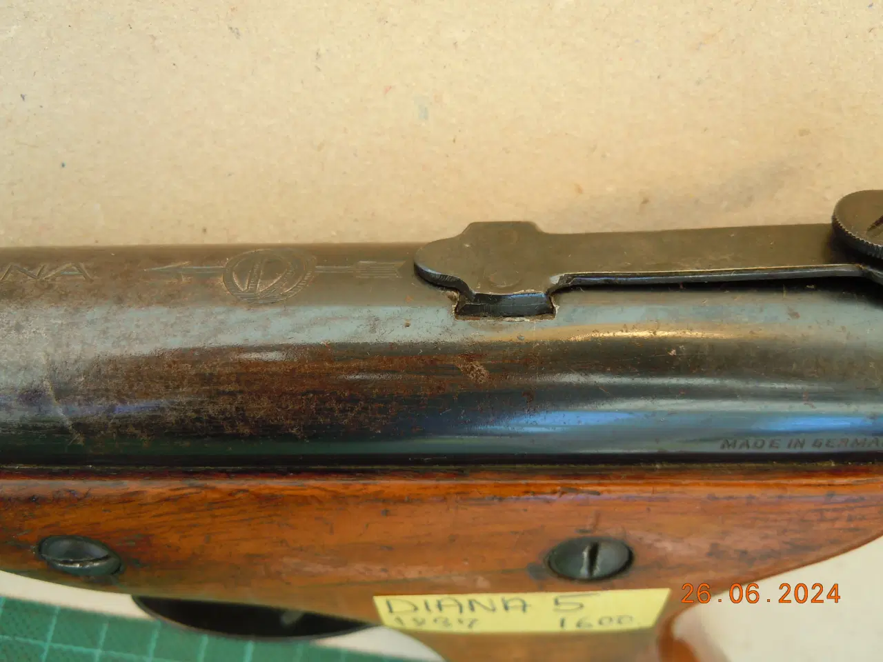 Billede 3 - DIANA Mod. 5 Førkrigs luftpistol.