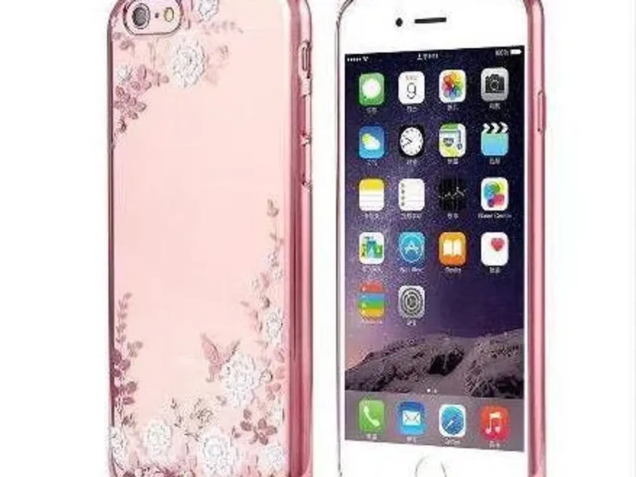 Billede 11 - Rosaguld silikone cover med similisten til iPhone 