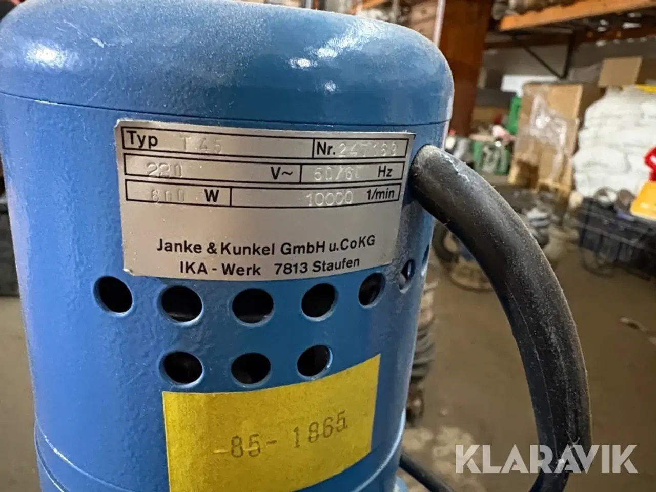 Billede 6 - Blander Janke og kunkel Ultra turrax