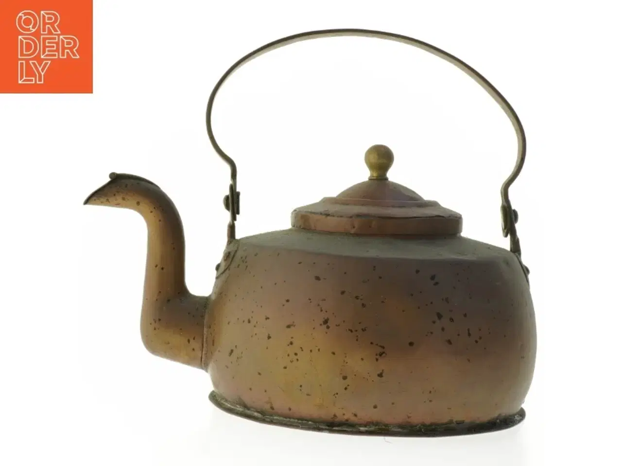 Billede 1 - Kobbertekande (str. Ø 21 cm)