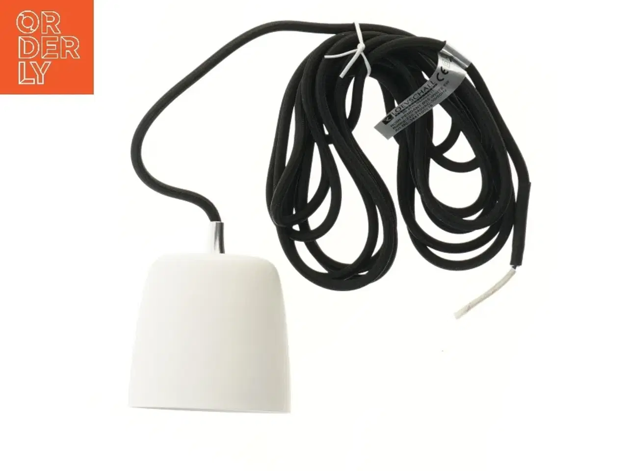 Billede 1 - Loevschall Noir pendellampe (str. Ø 8,5 cm)