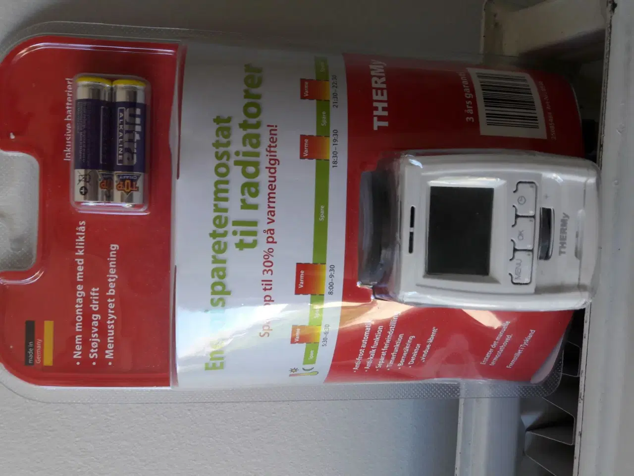 Billede 1 - Energisparetermostat til radiator/Termy