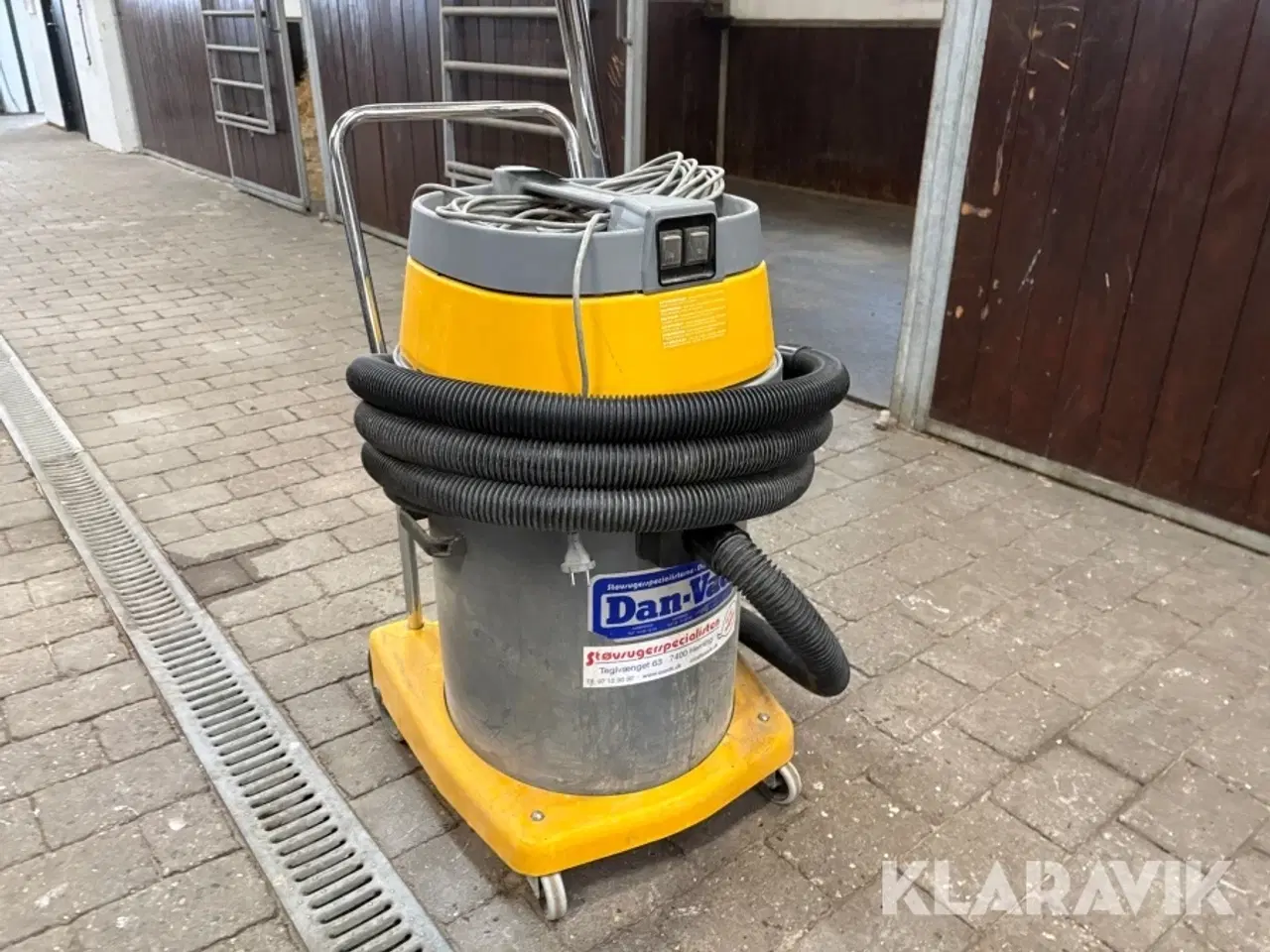 Billede 2 - Industristøvsuger Dan-vac As59 våd og tør