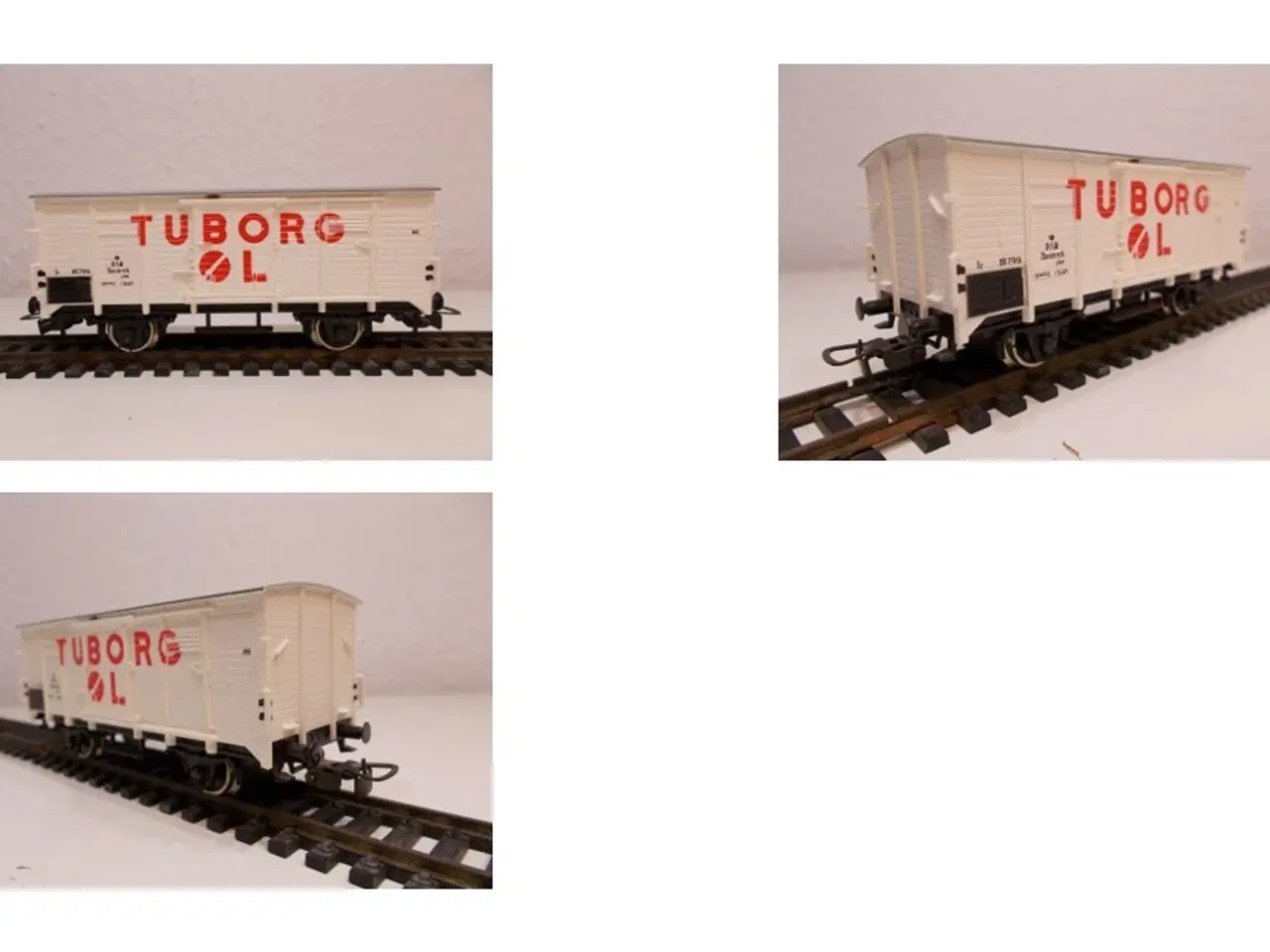 Billede 3 - Modeltog. Piko-Liliput DSB reklamegodsvogne