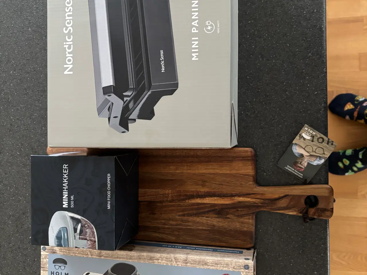 Billede 1 - Panini grill, minihakker, mandolinjern og bræt