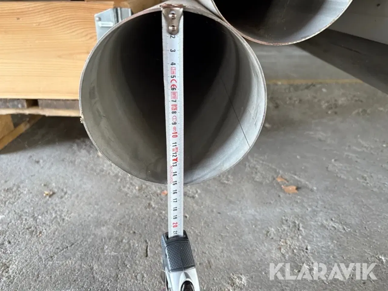 Billede 5 - Syrefast Rustfristål rør 12 styk