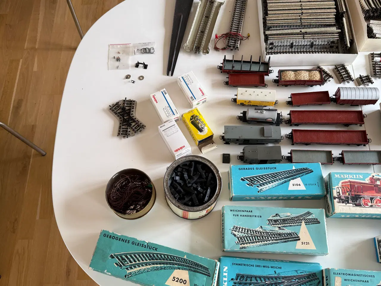 Billede 2 - Märklin modeltog samling skinner vogne transformer