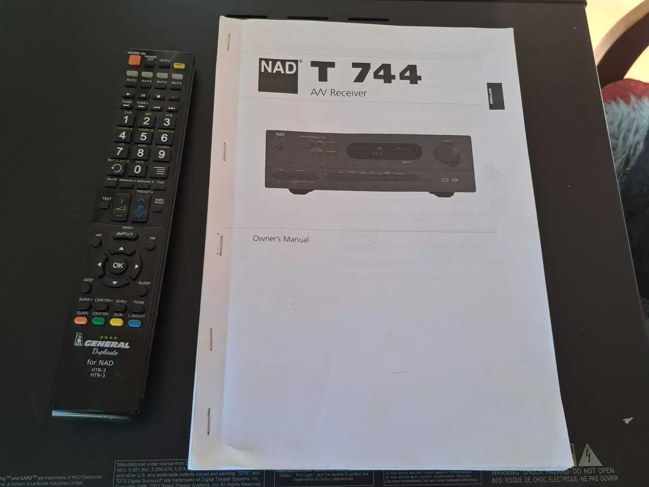 Billede 3 - NAD T744 A/V surround sound receiver