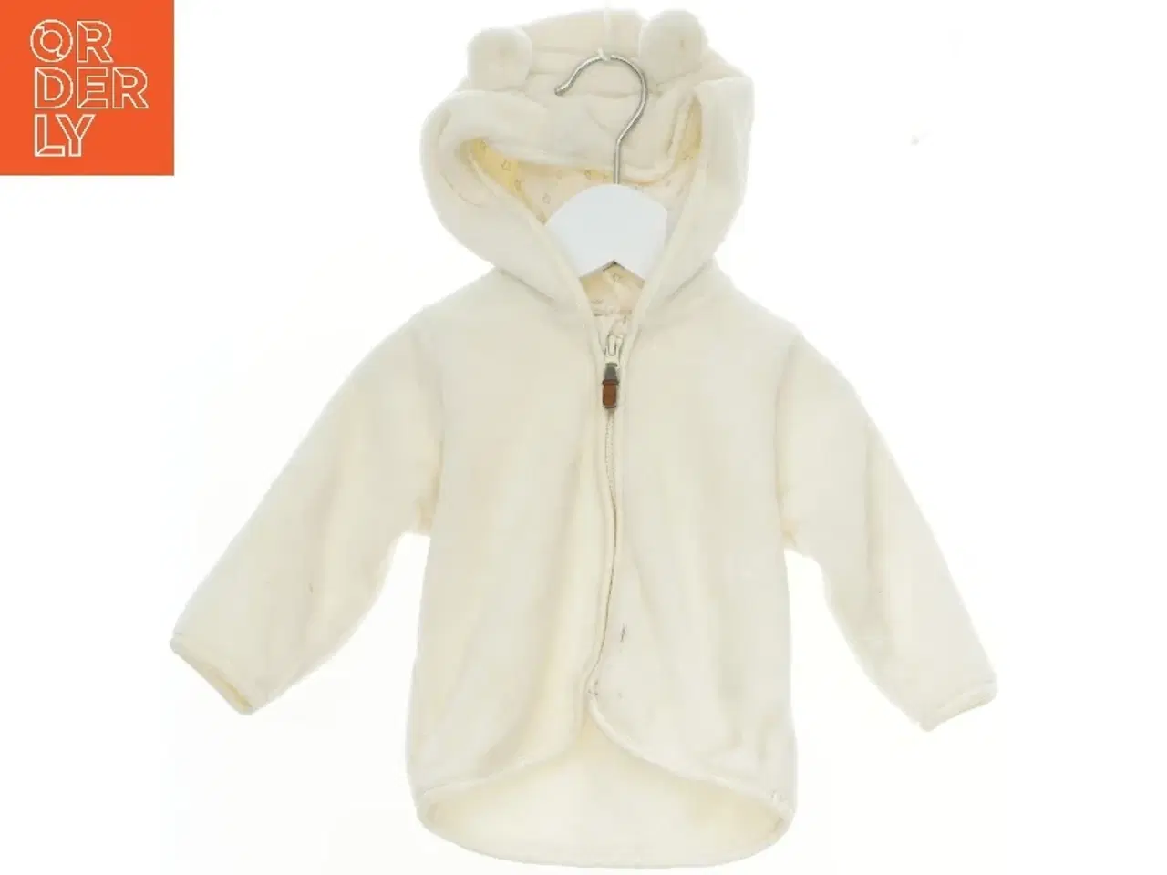 Billede 1 - Børne fleecejakke med hætte fra H&M (str. 68)
