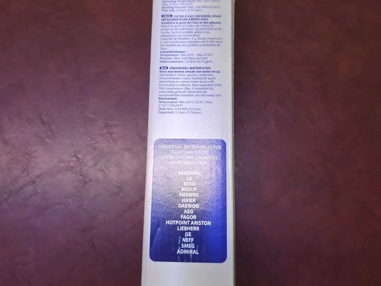 Billede 2 - Vandfilter til amerikaner køleskab