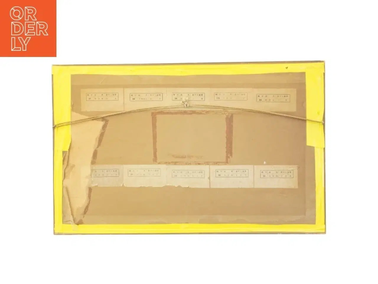 Billede 2 - Håndlavet kunstværk (str. 57 x 36 x 1,5 cm)
