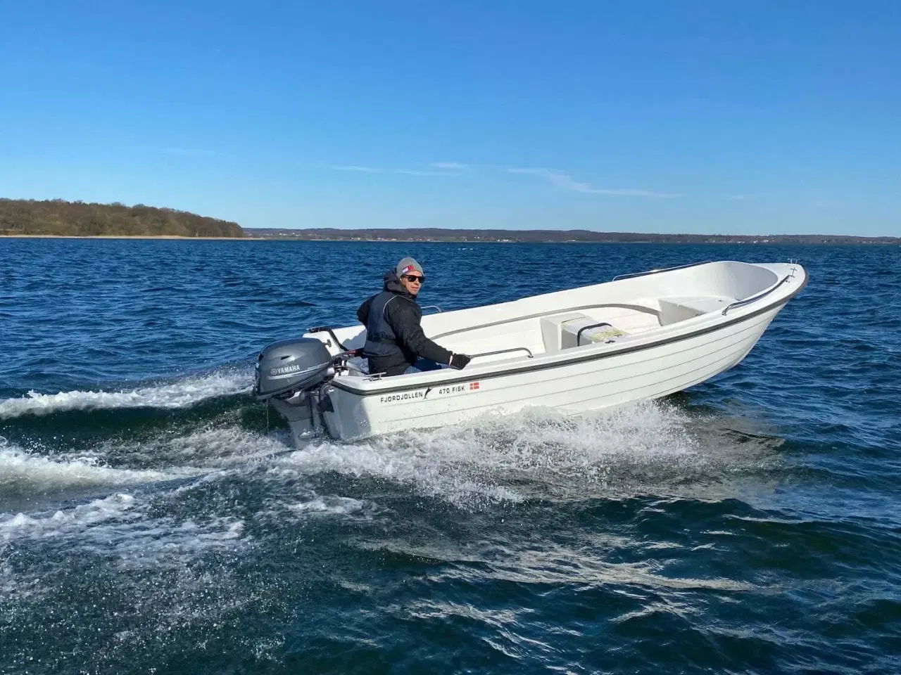 Billede 5 - Fjordjollen 470 Fisk med trailer og motor