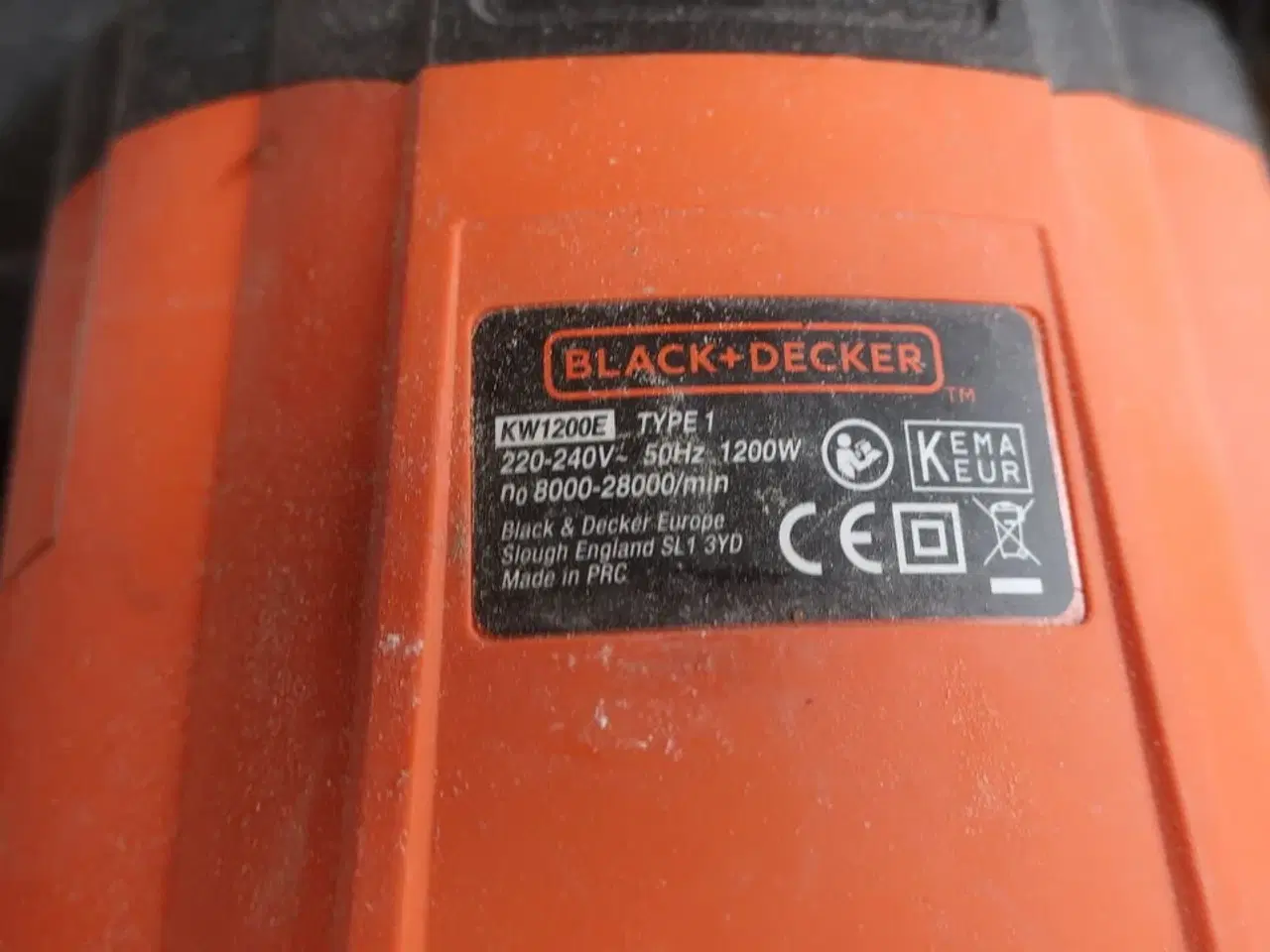 Billede 3 - Overfræser og elhøvl BLACK + DECKER og FALKE