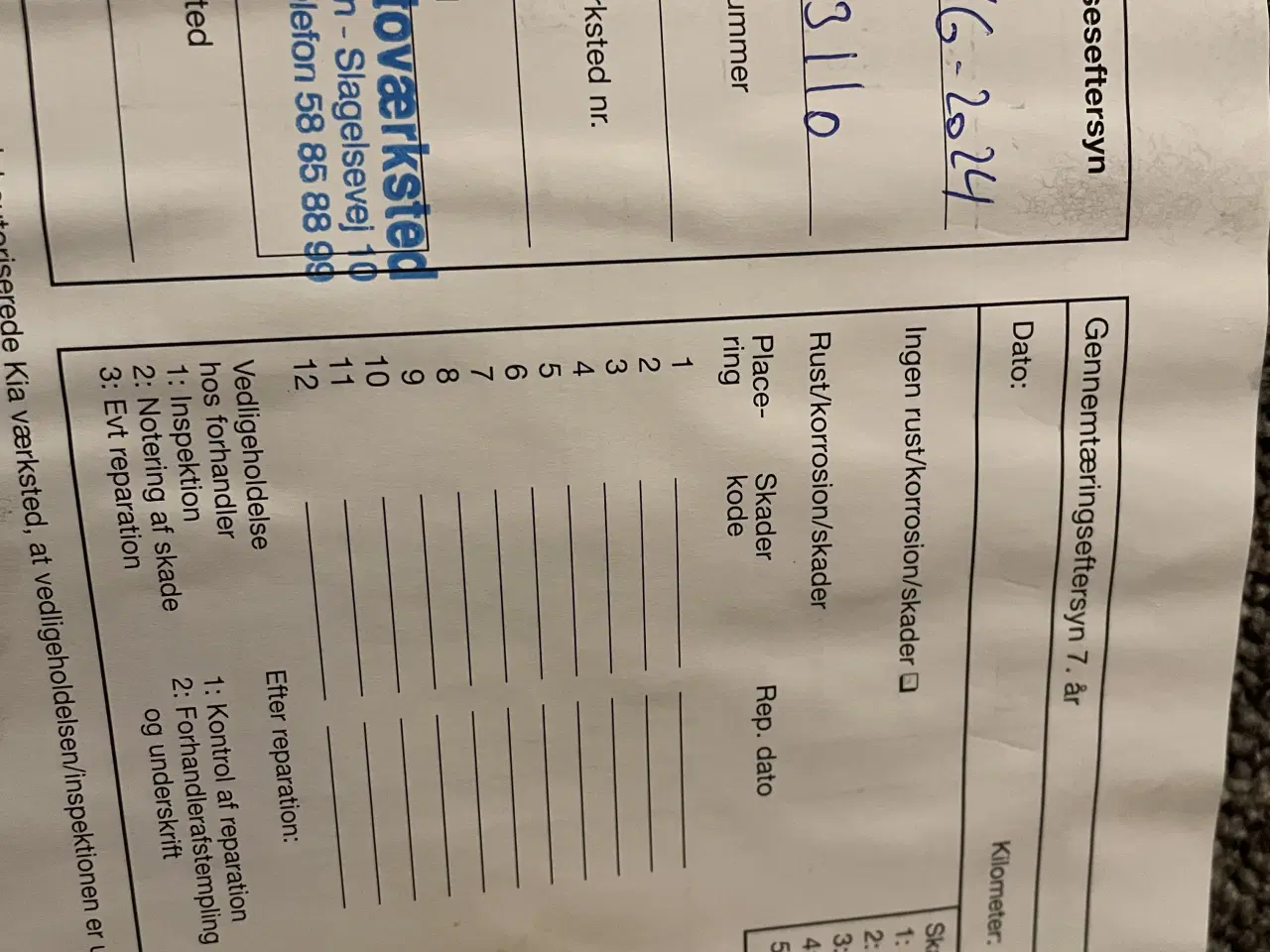 Billede 12 - Kia Carens 115 hk Diesel 1,7  (7 personer)  