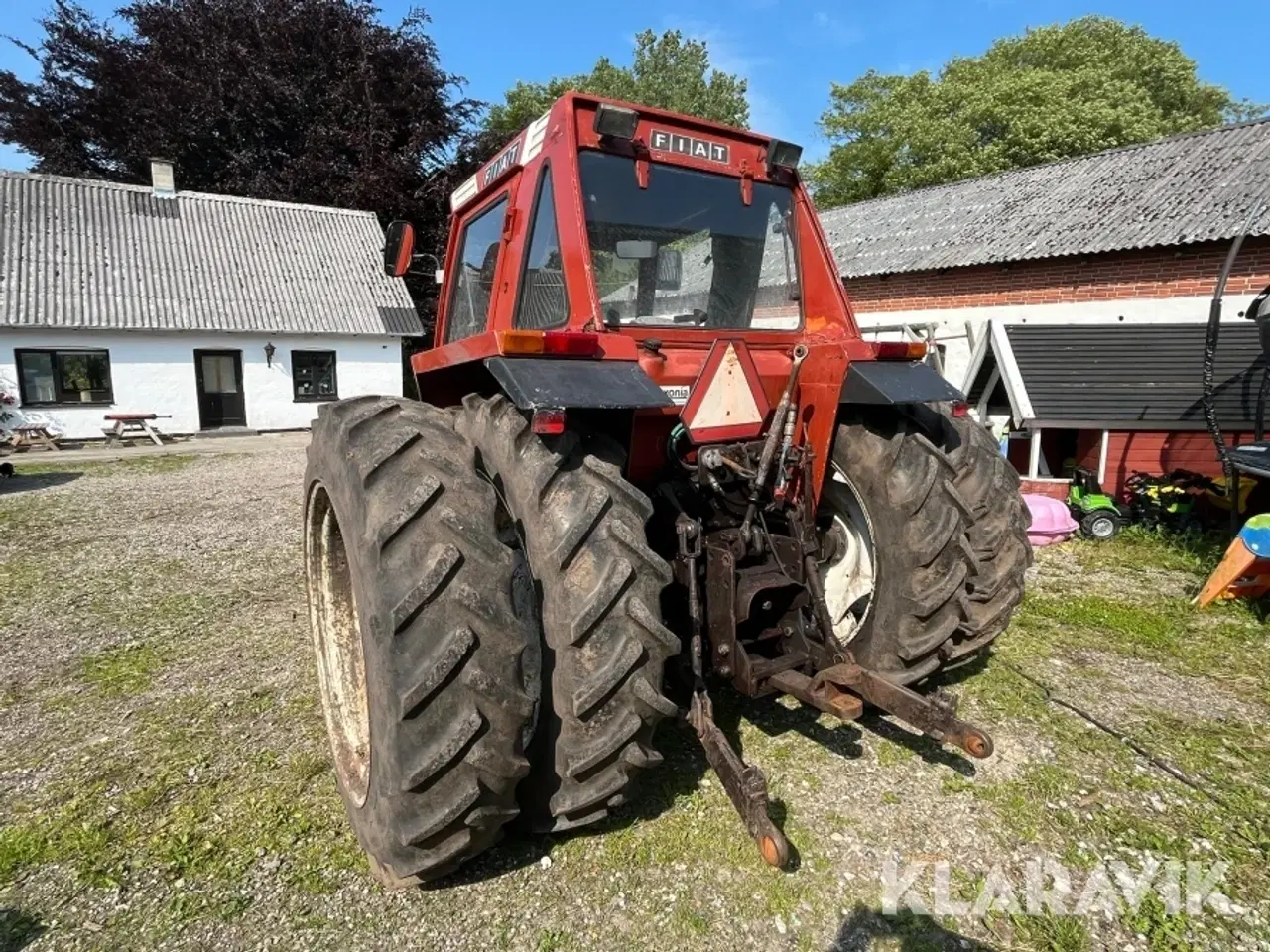 Billede 4 - Traktor Fiat 780 med frontlæsser og Tvillingehjul