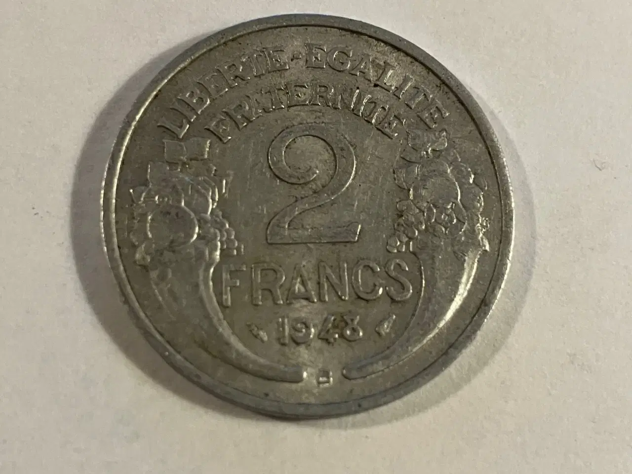 Billede 1 - 2 Francs 1948 France
