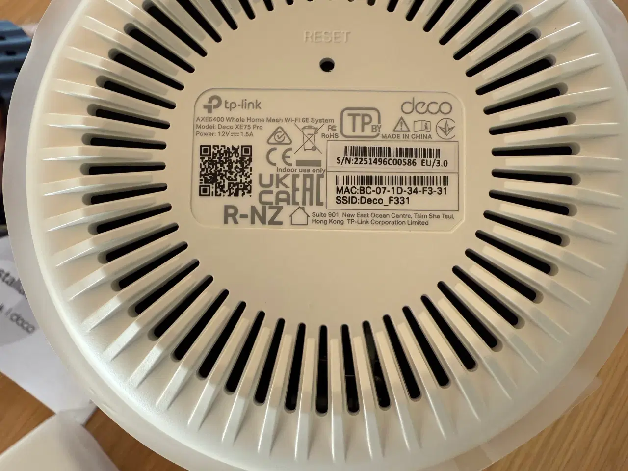 Billede 3 - TP-Link Deco XE75 AXE5400 Pro - 1 stk.
