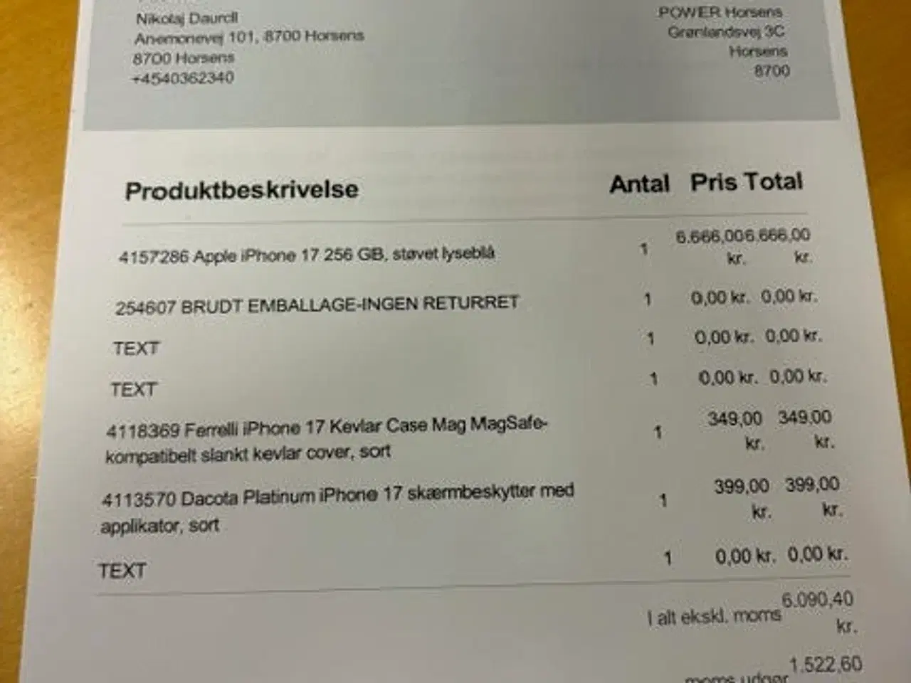 Billede 7 - IPhone 17 256GB støvet lyseblå, sælges