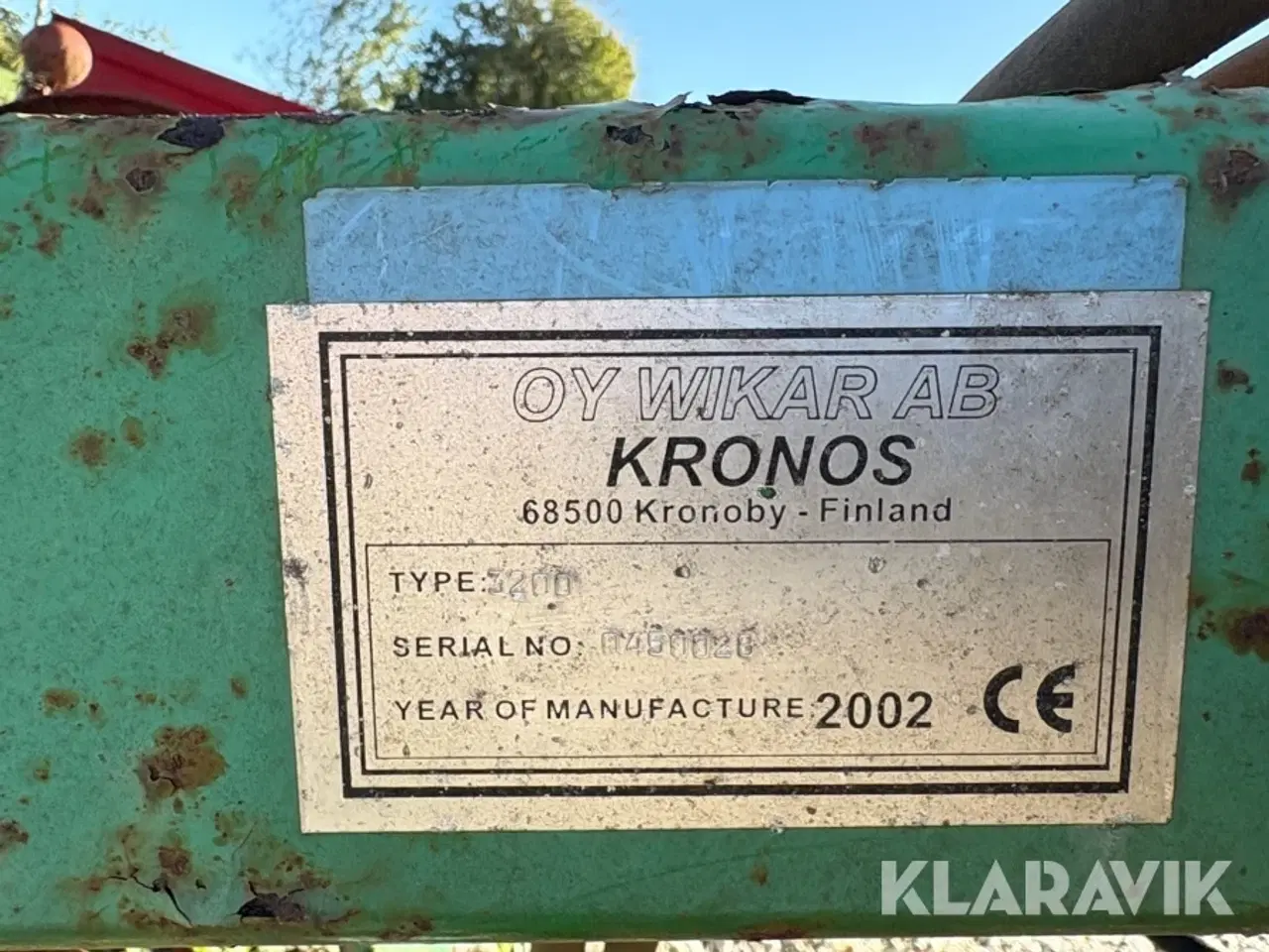 Billede 4 - Spaderulleharve Kronos 3200
