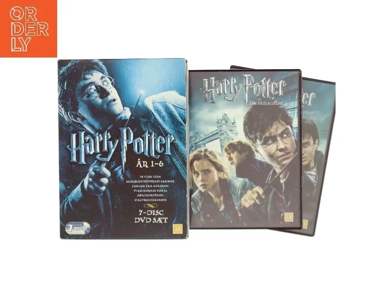 Billede 1 - Harry Potter 1-6 Box med Daniel Radcliffe (DVD)