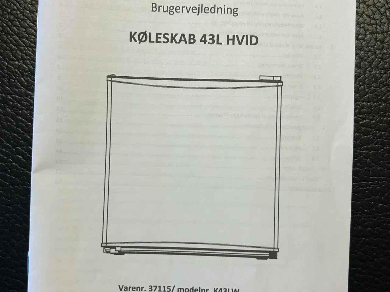Billede 3 - Praktisk lille køleskab 