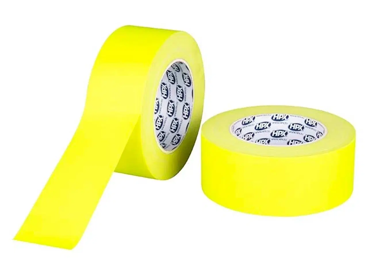 Billede 1 - Gaffatape fluo gul, 50mm x 25m