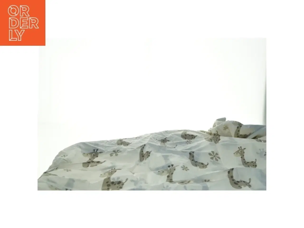 Billede 3 - Juniorsengetøj med girafmotiv (str. 125 x 95 cm)