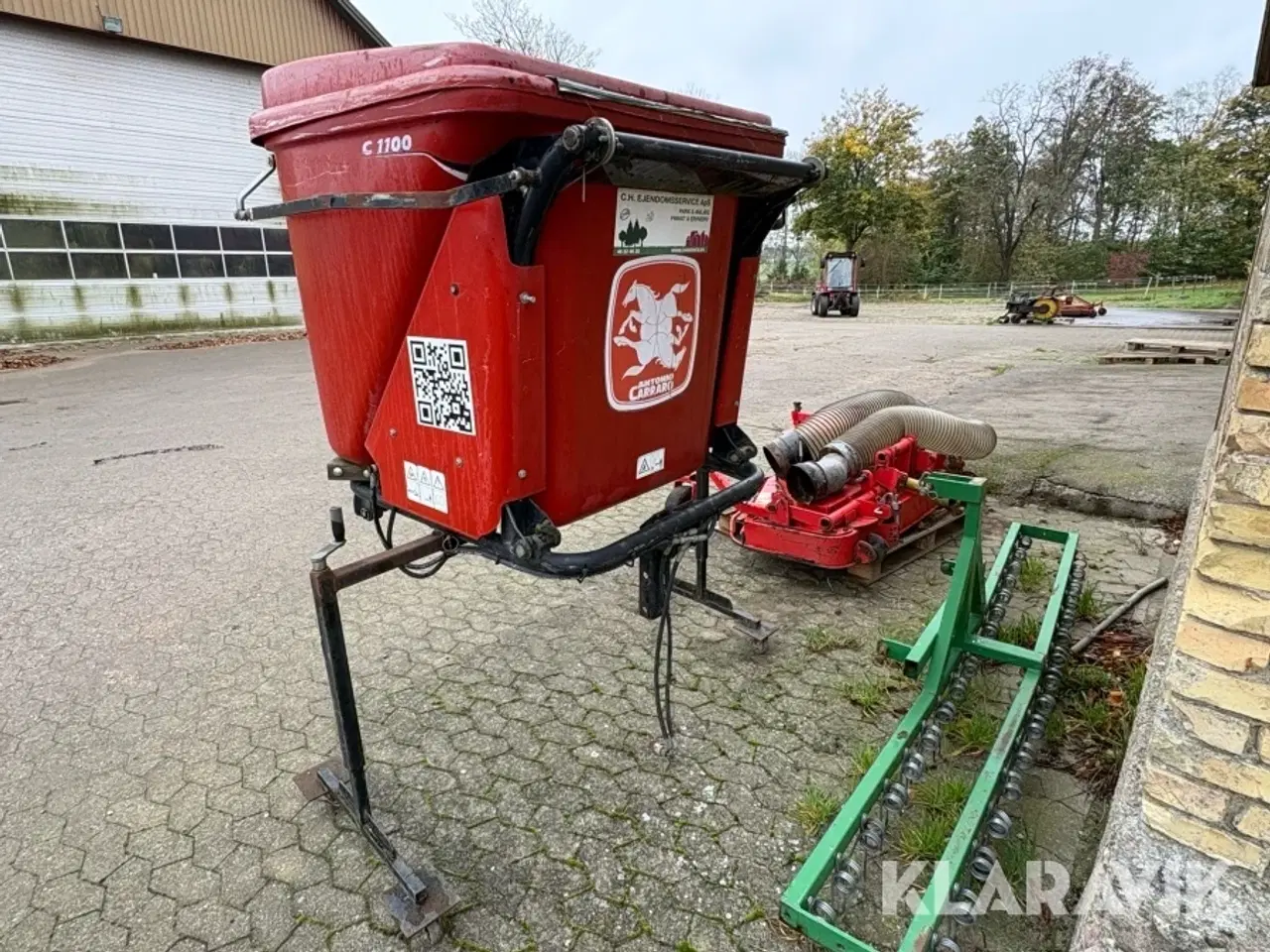 Billede 4 - Klippebord og græsopsamler Carraro C1100