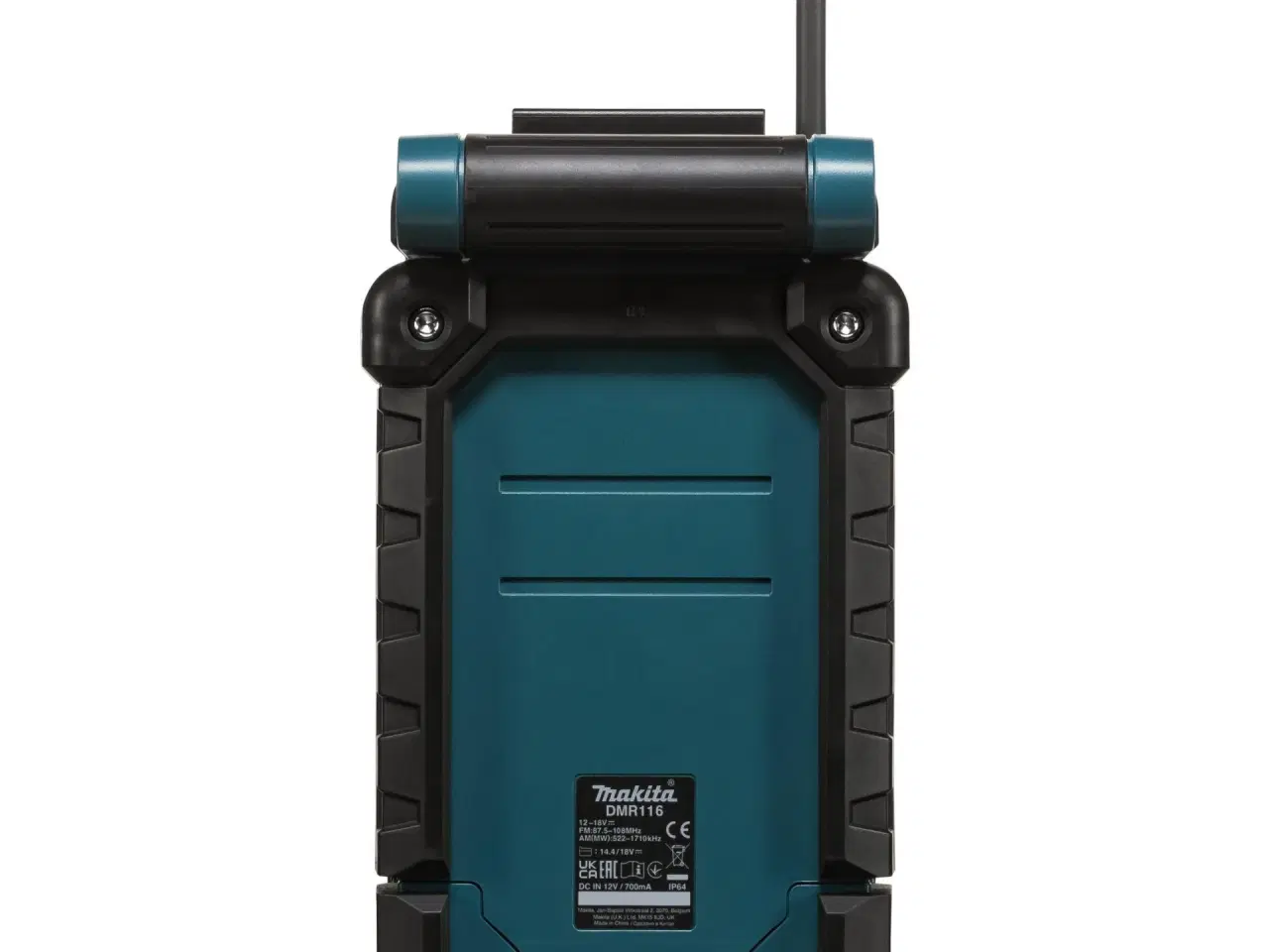 Billede 4 - Radio til byggeplads – Makita LXT DMR116, sort/blå