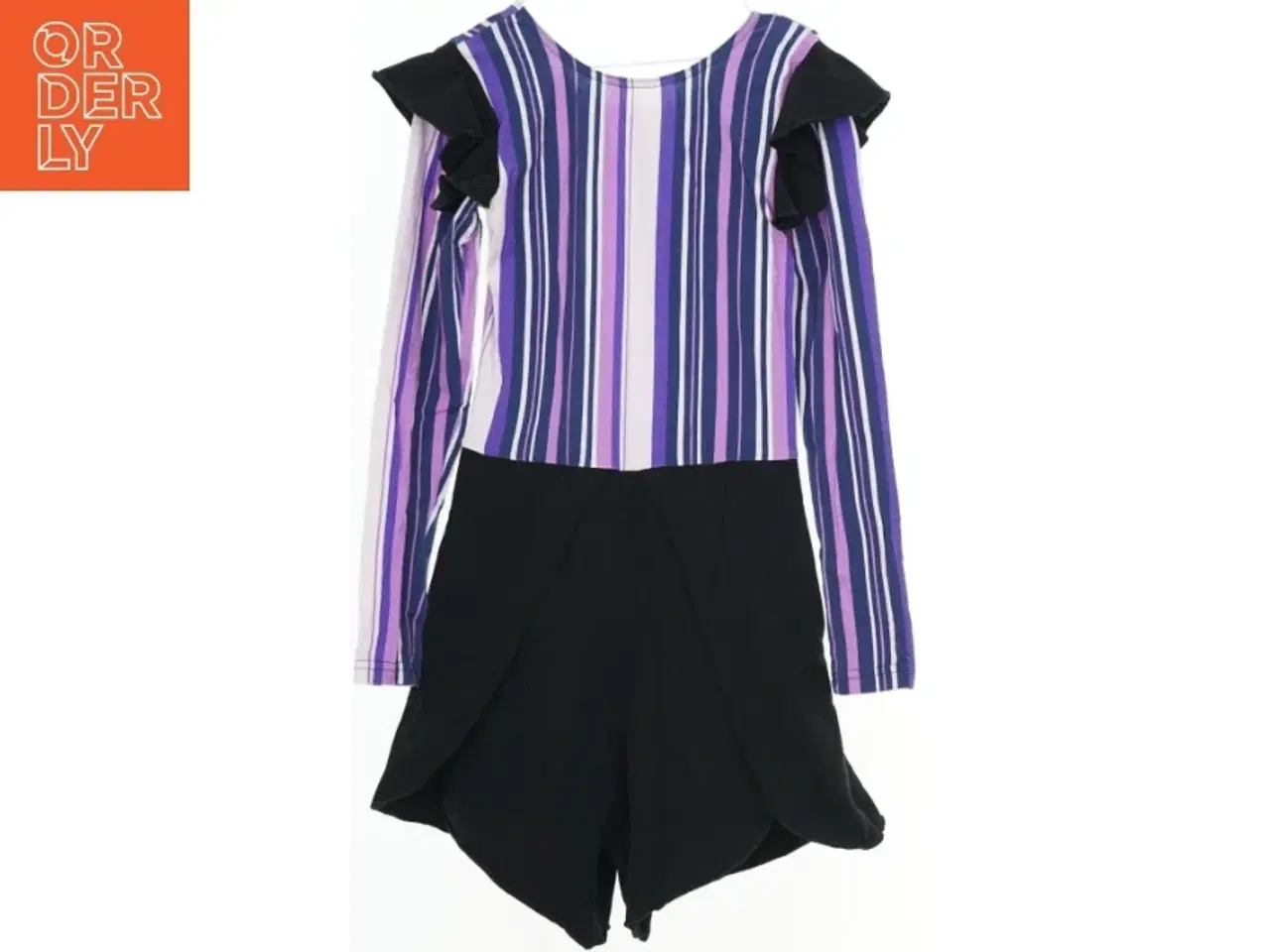 Billede 1 - Børn stribet kjole med lange ærmer fra Chopar (str. 164)