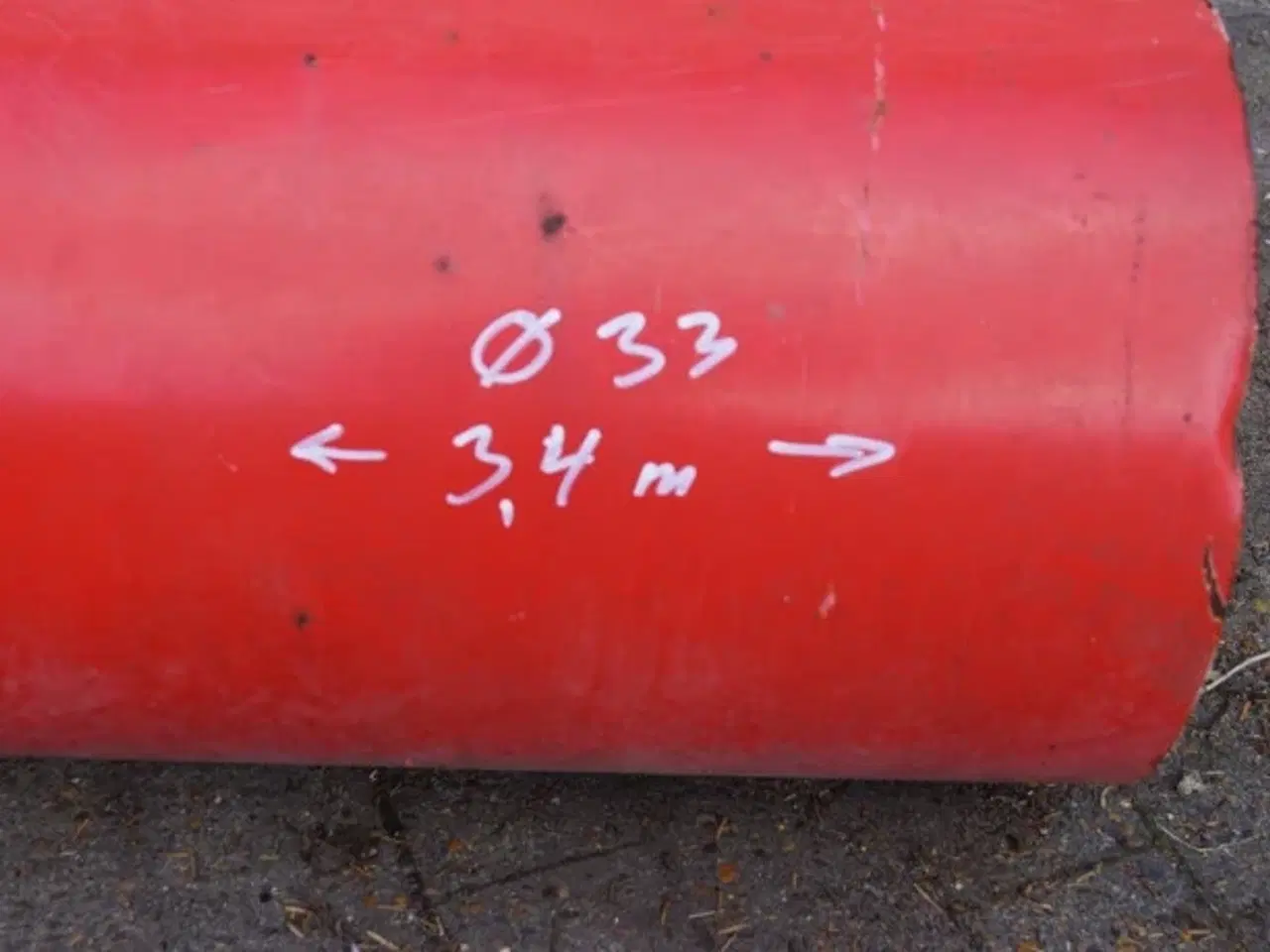 Billede 7 - Massey Ferguson 40 Tømmerør til Rep.