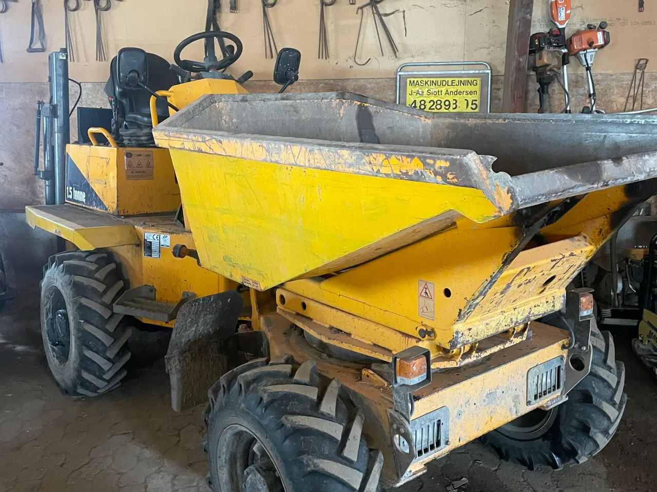 Billede 1 - Thwaites 1,5t dumper