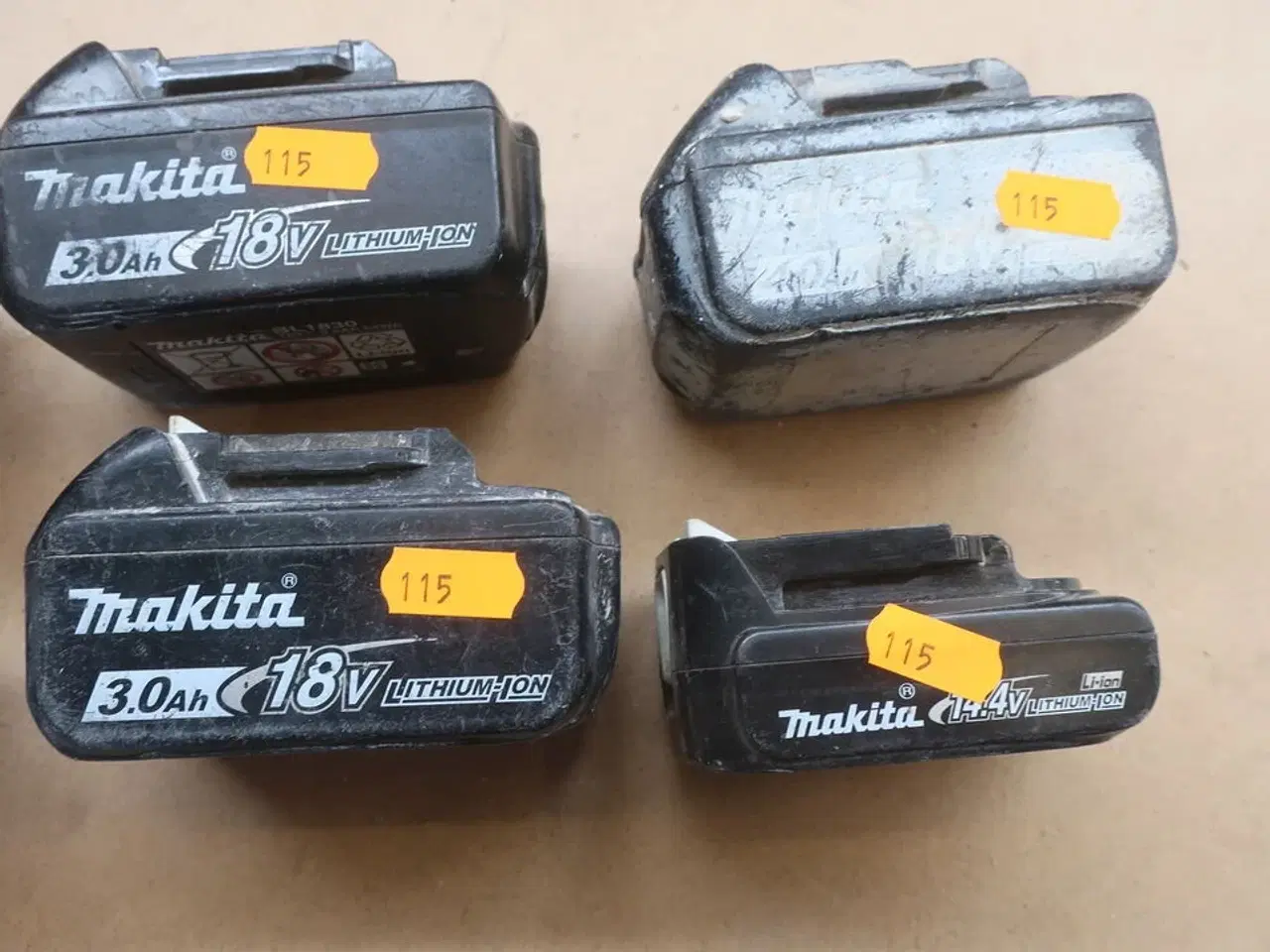 Billede 2 - 6 stk. batterier MAKITA