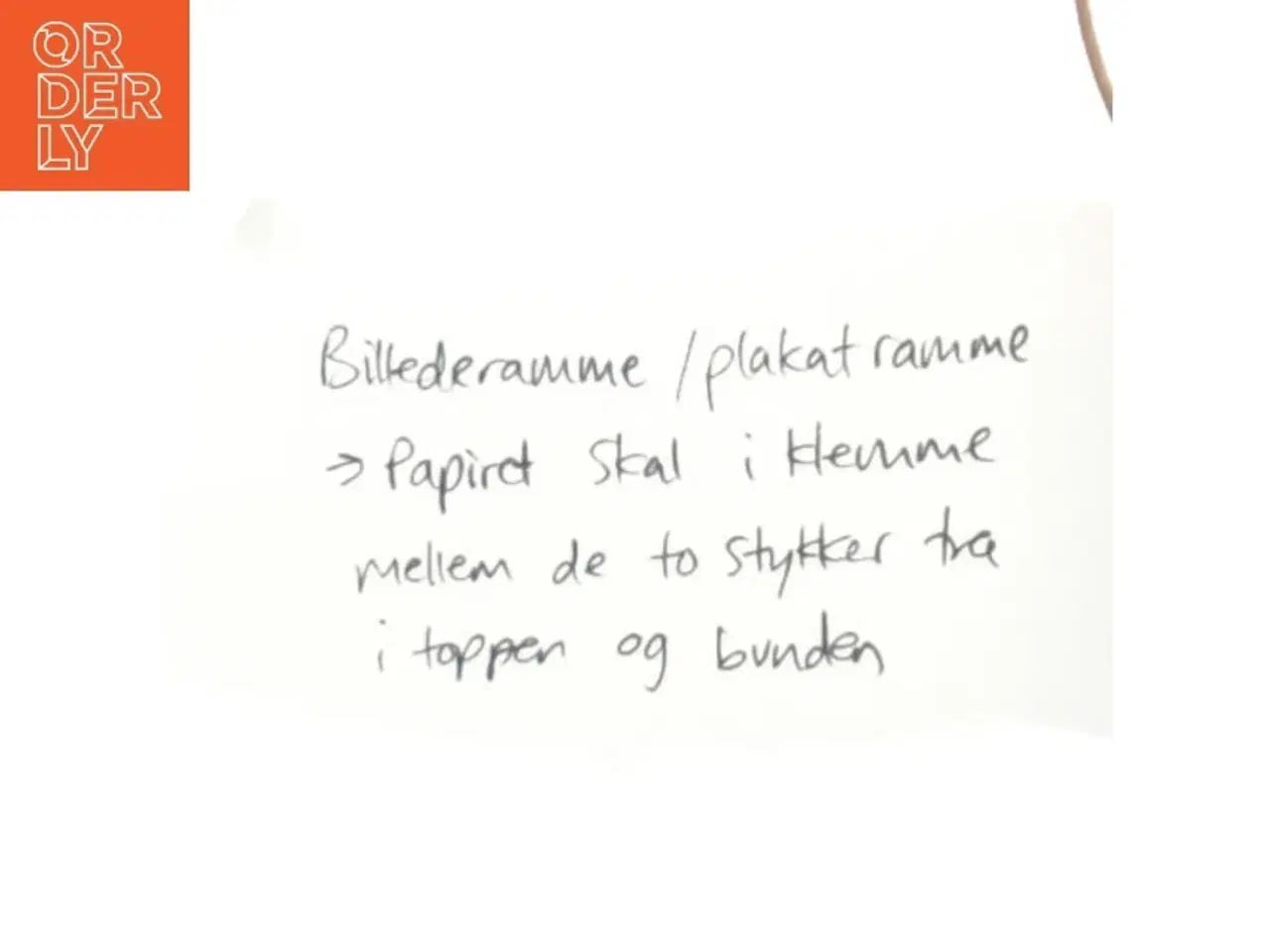 Billede 4 - Billedramme/plakatrammer (str. 30 x 2 cm)