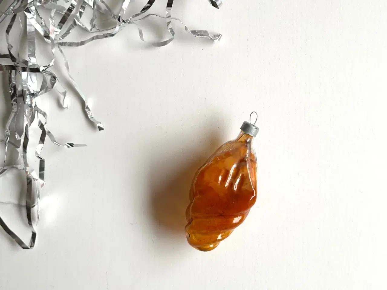 Billede 4 - Brunt, kantet ornament